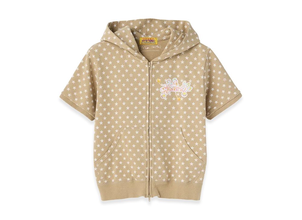 HYSTERIC GLAMOUR Melodic Spider Hoodie "Beige"