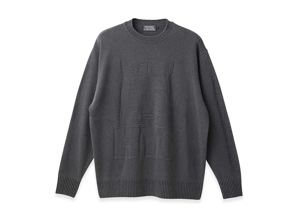 HYSTERIC GLAMOUR SEE NO EVIL Sweater "Black"