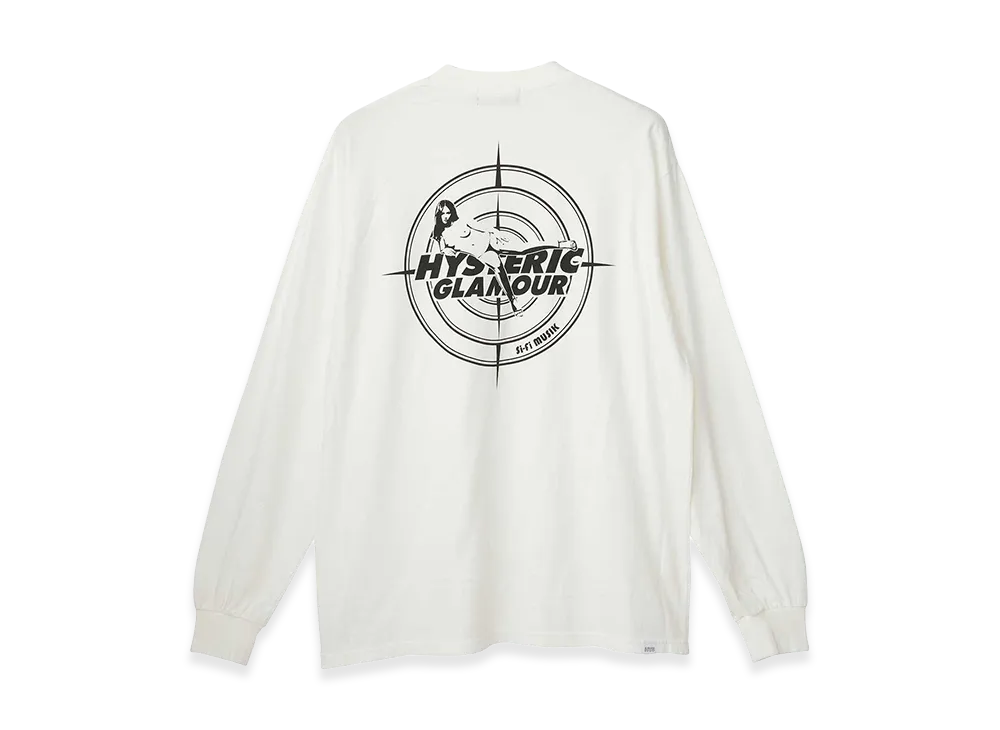 HYSTERIC GLAMOUR SCI-FI MUSIK 2 T-Shirt "White"