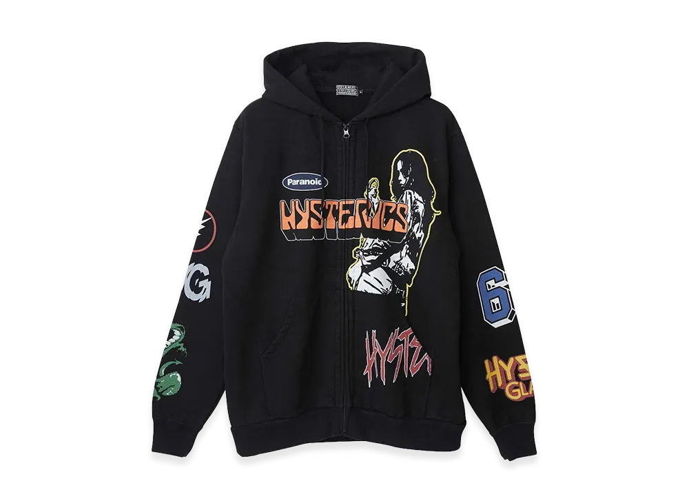 HYSTERIC GLAMOUR BORN TO LOSE Hoodie "Black"