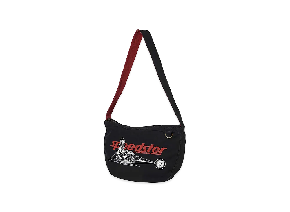 HYSTERIC GLAMOUR SPEEDSTER Shoulder Bag "Black"