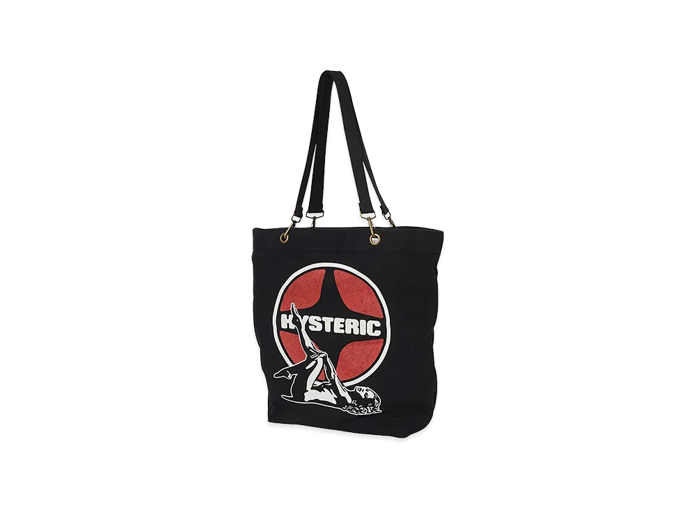 HYSTERIC GLAMOUR LEISURE WOMAN Tote Bag "Black"