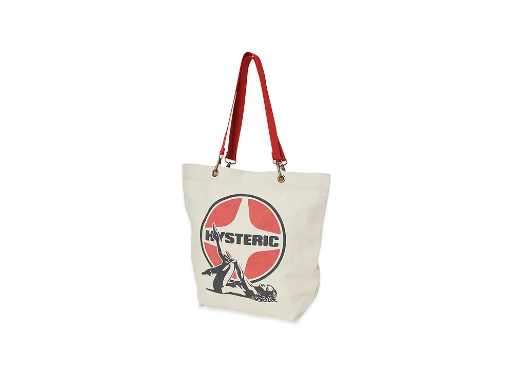 HYSTERIC GLAMOUR LEISURE WOMAN Tote Bag "White"