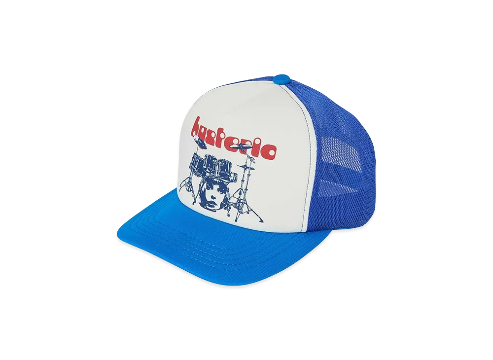 HYSTERIC GLAMOUR DRUM KIT Mesh Cap "Blue"