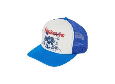 HYSTERIC GLAMOUR DRUM KIT Mesh Cap "Blue"