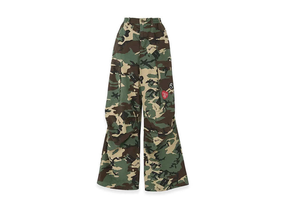 HYSTERIC GLAMOUR Women's Military Cargo Pants "Khaki"