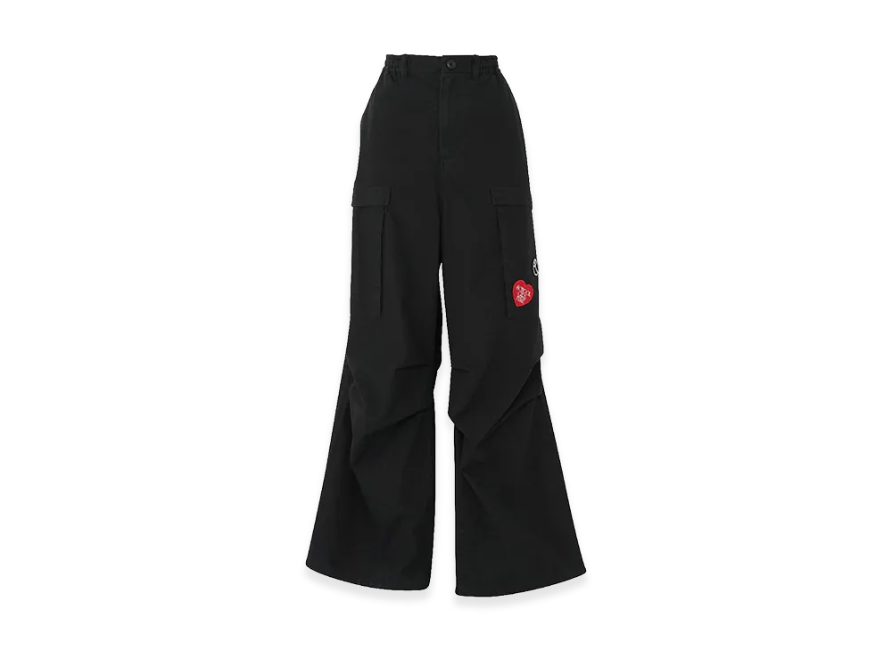 HYSTERIC GLAMOUR Women's Military Cargo Pants "Black"