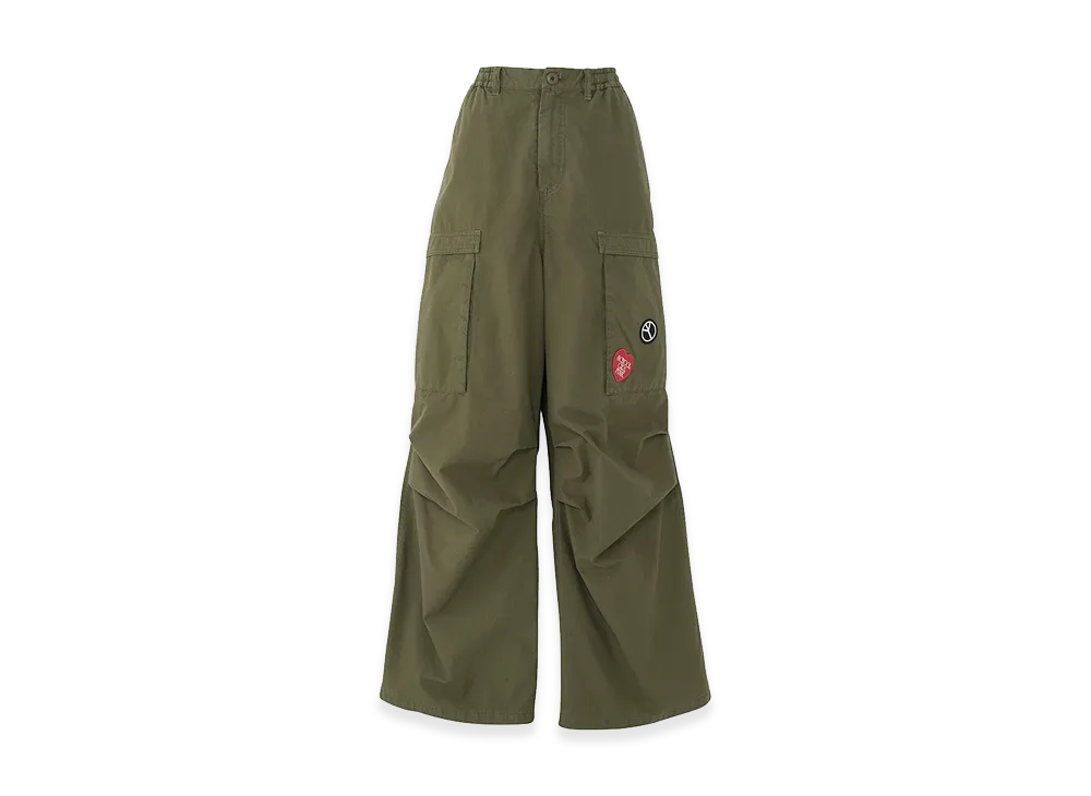 HYSTERIC GLAMOUR Women's Military Cargo Pants "Khaki"