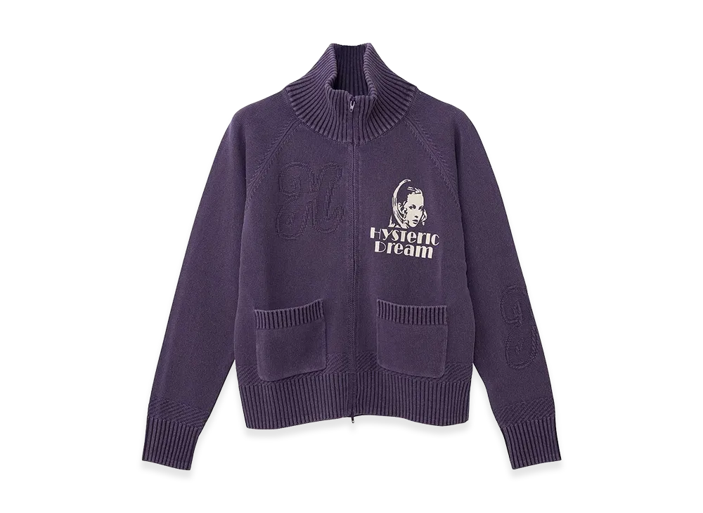 HYSTERIC GLAMOUR Women's HYSTERIC DREAM Jacket "Purple"