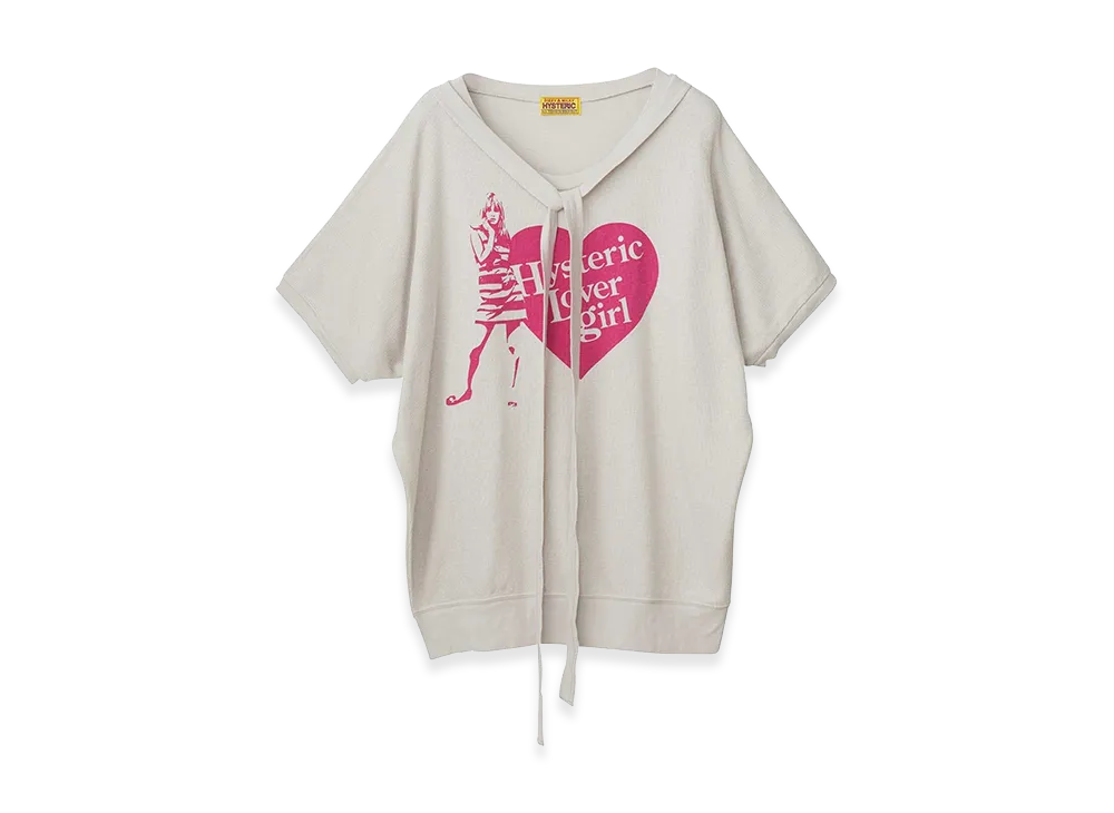 HYSTERIC GLAMOUR Women's HG LOVER GIRL Pullover "Beige"