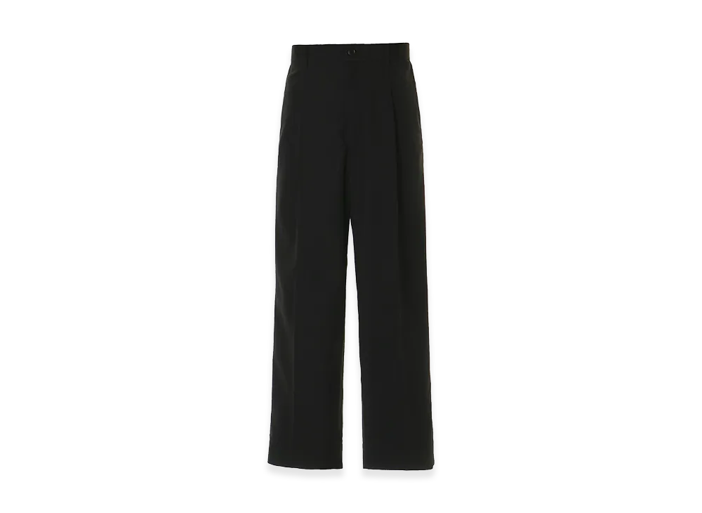 HYSTERIC GLAMOUR 1 Tuck Easy Pants "Black"