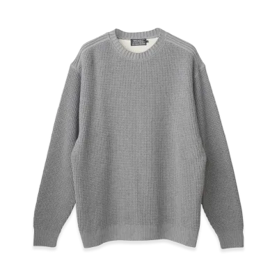 HYSTERIC GLAMOUR Dizzy & Milky Sweatshirt Docking Sweater "Top Gray"