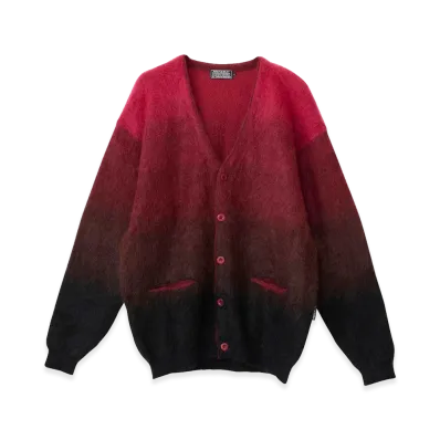 HYSTERIC GLAMOUR Gradation Cardigan "Red"