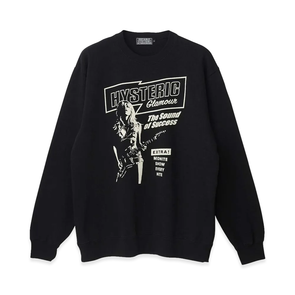 HYSTERIC GLAMOUR HG Sound Of Success Tee "Black"