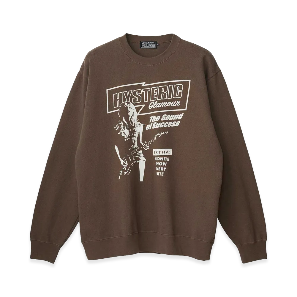 HYSTERIC GLAMOUR HG Sound Of Success Tee "Brown"
