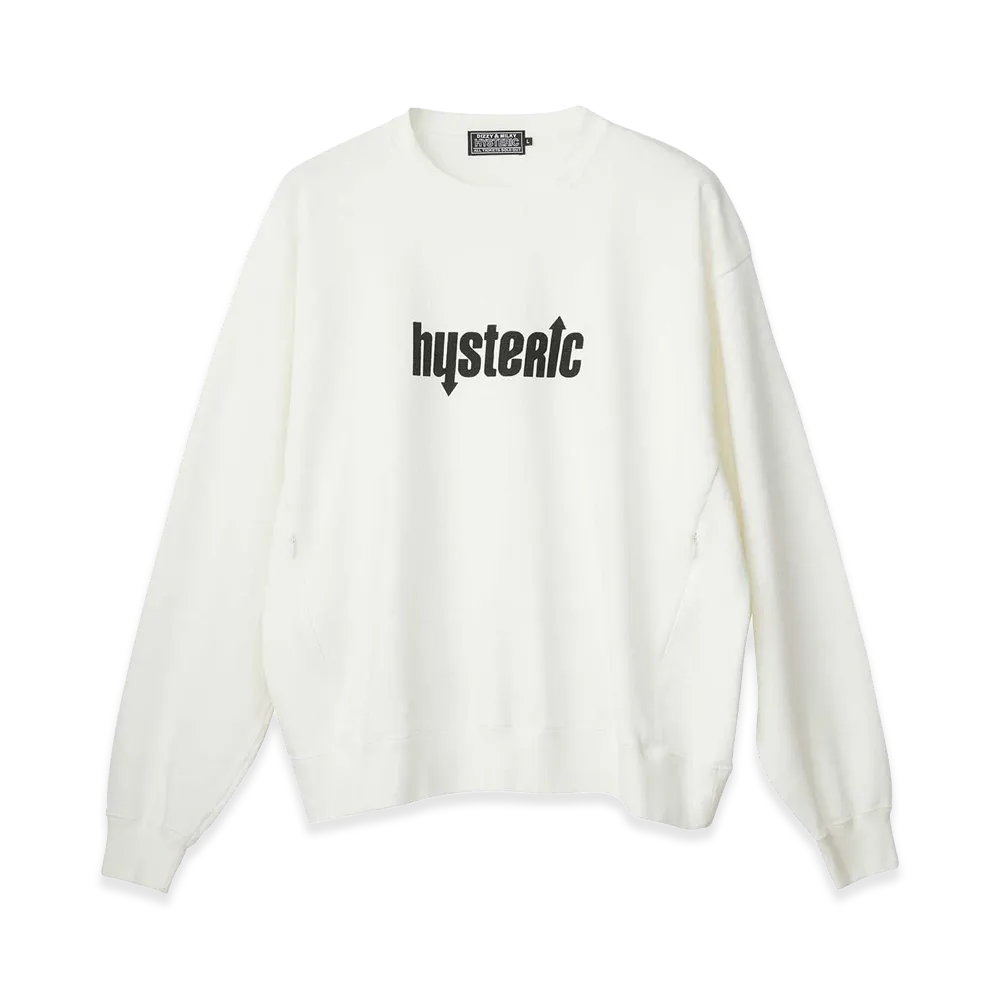 HYSTERIC GLAMOUR UP Down Logo Tee "White"