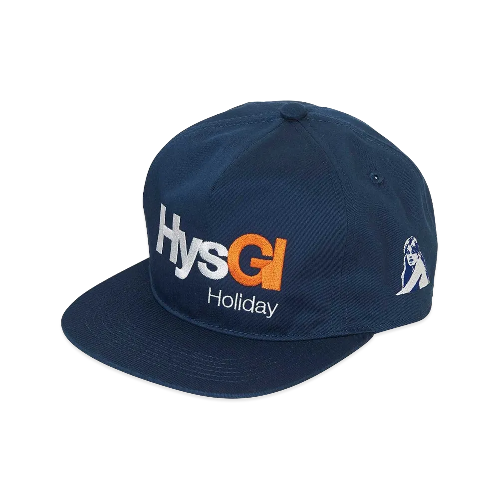 HYSTERIC GLAMOUR Hysteric Holiday Embroidery Cap "Navy Other"