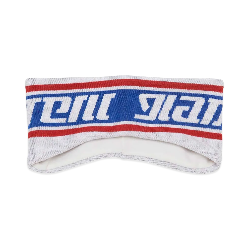 HYSTERIC GLAMOUR Fast Logo Headband "White"