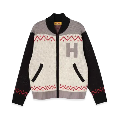 HYSTERIC GLAMOUR Women's Hysteric Skunk Jacquard Jumper "Black"