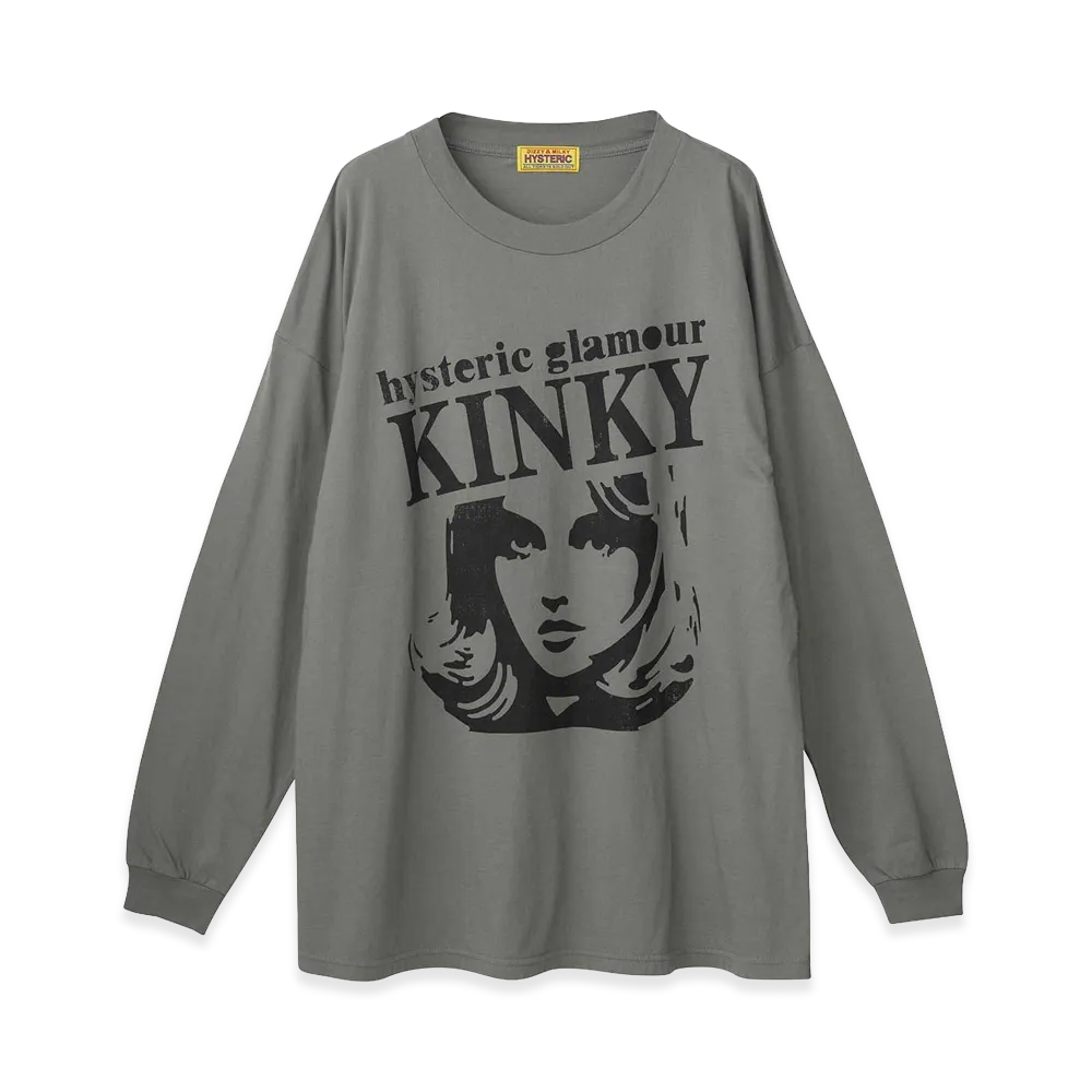 HYSTERIC GLAMOUR Women's Hysteric Kinky Tee "Khaki"
