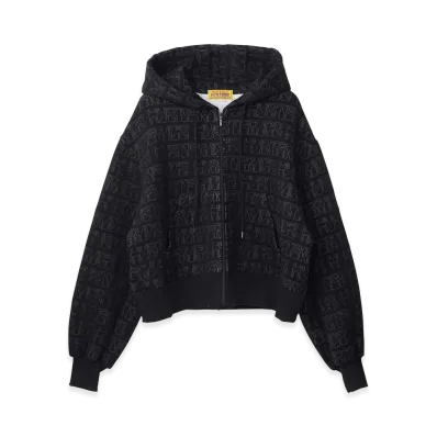 HYSTERIC GLAMOUR Women's Hysteric Delight Cropped Hoodie "Black"