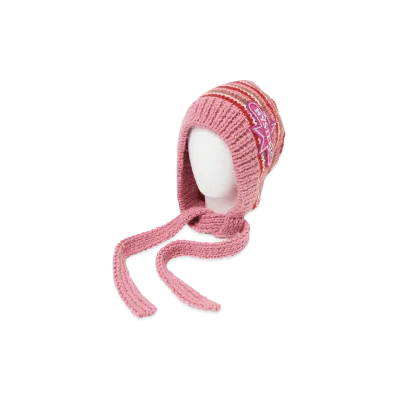 HYSTERIC GLAMOUR Women's Bright AS Hysteric Hand-Knit Cap "Pink"
