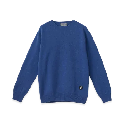 HYSTERIC GLAMOUR Hysteric Pick Patch Sweater "Blue"