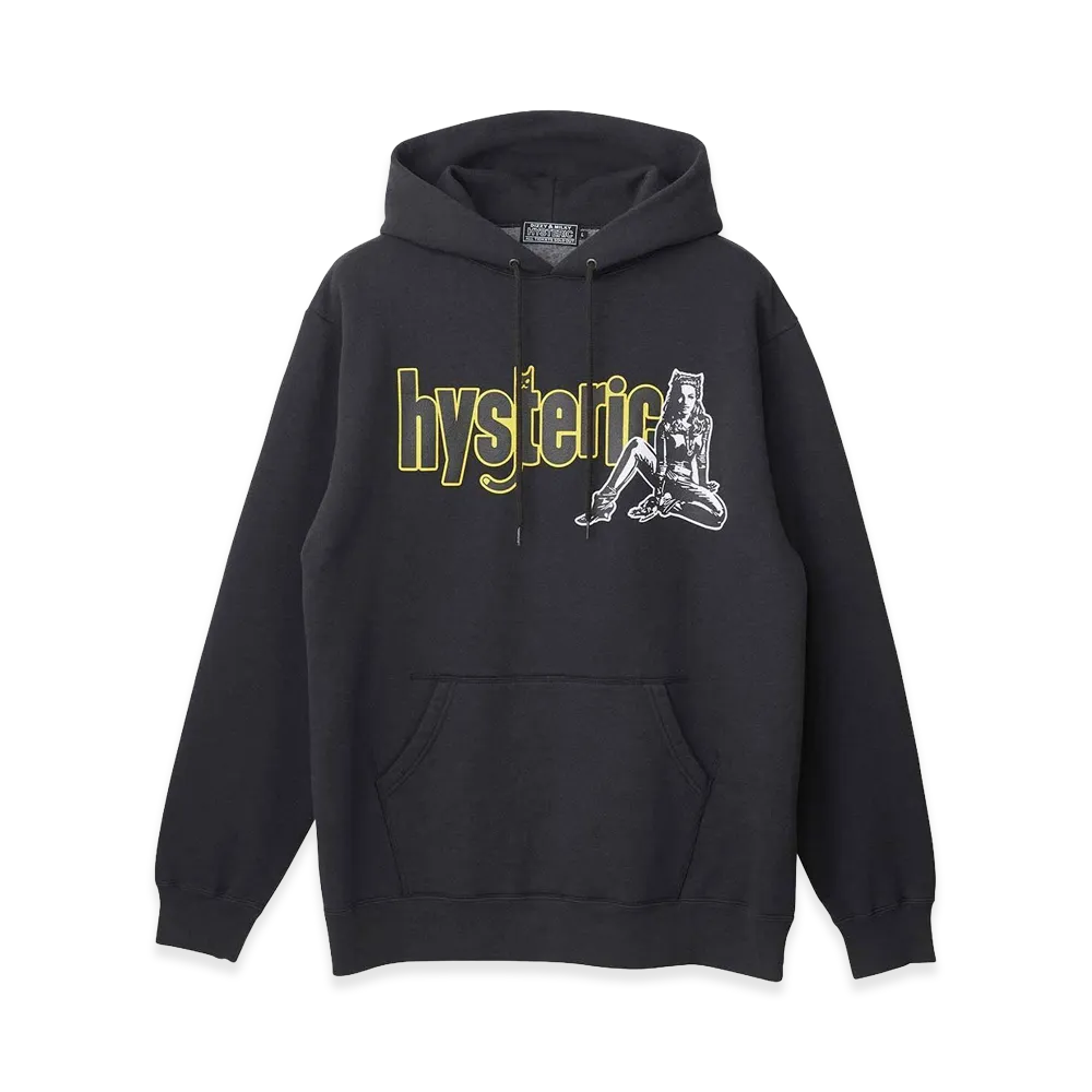 HYSTERIC GLAMOUR Cat Woman Hoodie "Charcoal Grey"