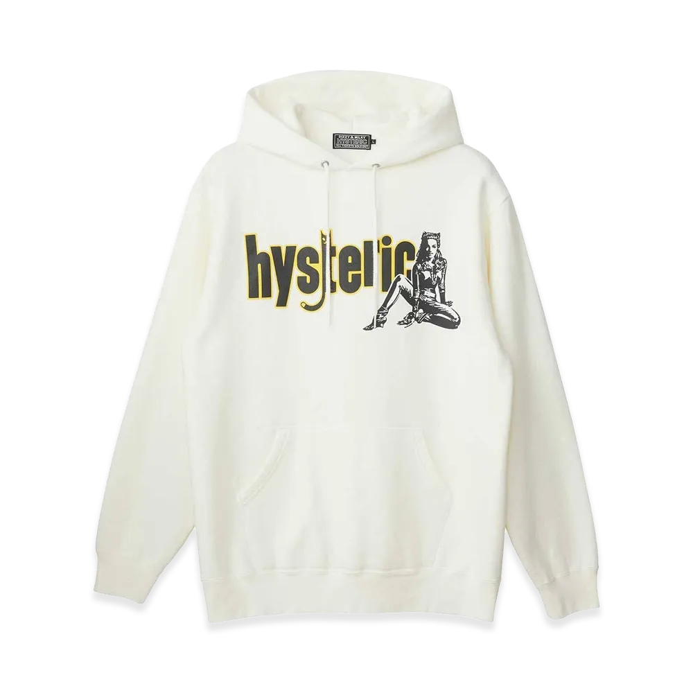 HYSTERIC GLAMOUR Cat Woman Hoodie "White"