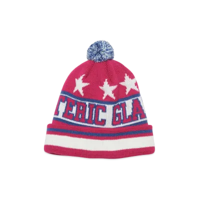 HYSTERIC GLAMOUR Hysteric Star Pom-Pom Beanie "Pink"