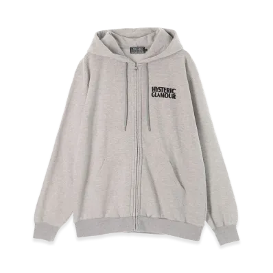 HYSTERIC GLAMOUR US Cobra Hoodie "Top Grey"