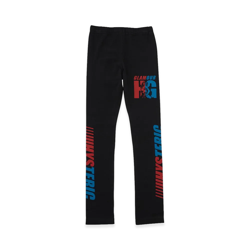 HYSTERIC GLAMOUR Kids Guitar Girl Hg Leggings "Black"