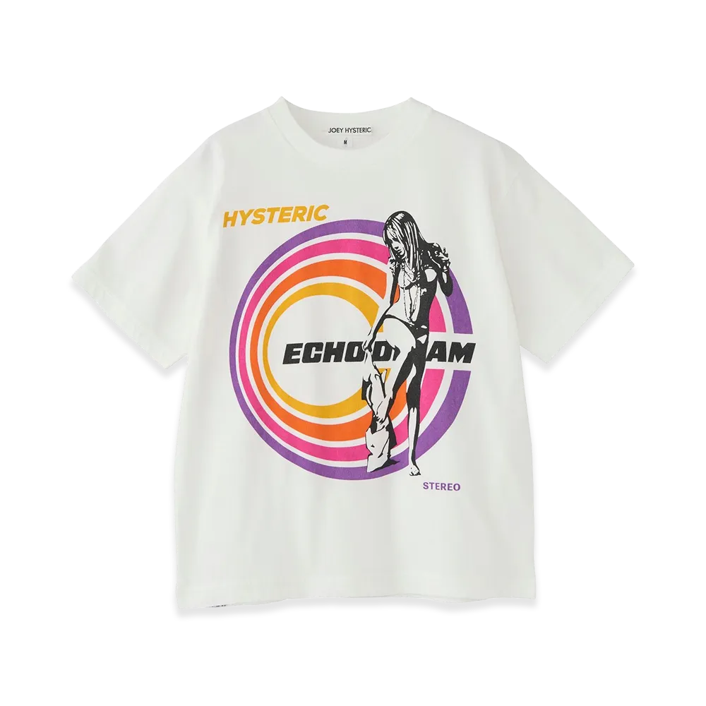 HYSTERIC GLAMOUR Kids Echo Dream T-Shirt "White"