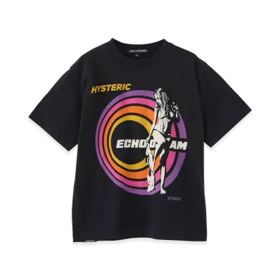 HYSTERIC GLAMOUR Kids Echo Dream T-Shirt "Black"