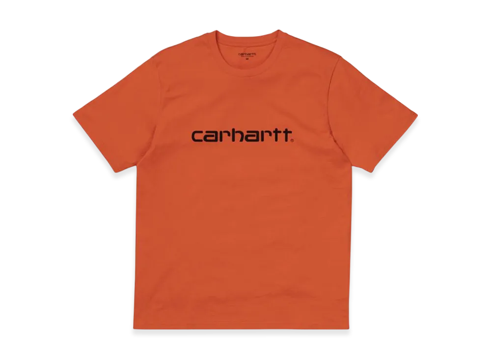 Carhartt WIP S/S Script T-Shirt "Orange"