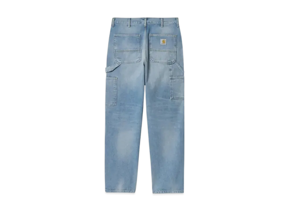 Carhartt WIP Double Knee Pant "Blue Light Used Wash"