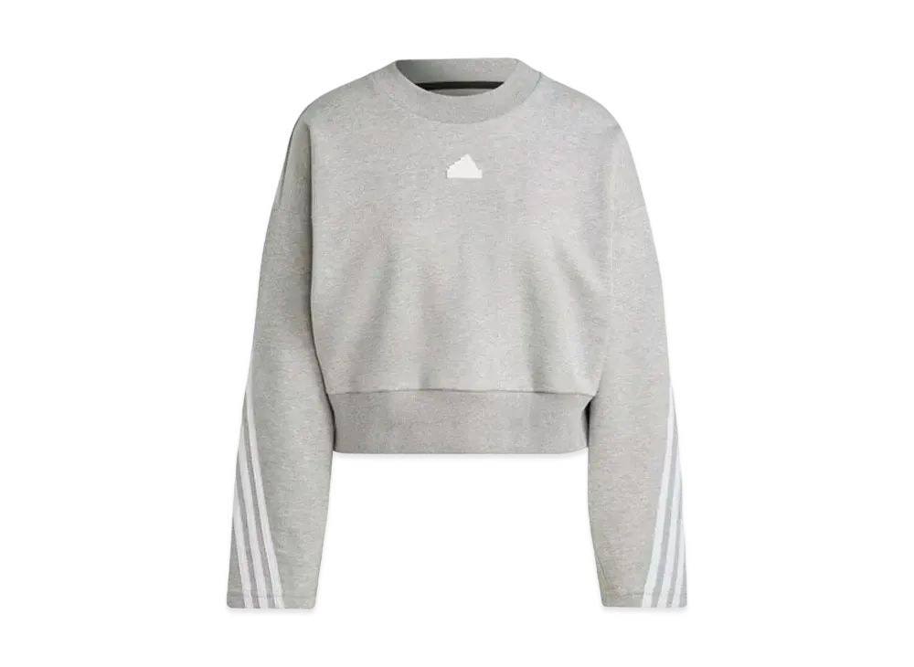 adidas Future Icon 3 Stripes Sweatshirts "Gray"