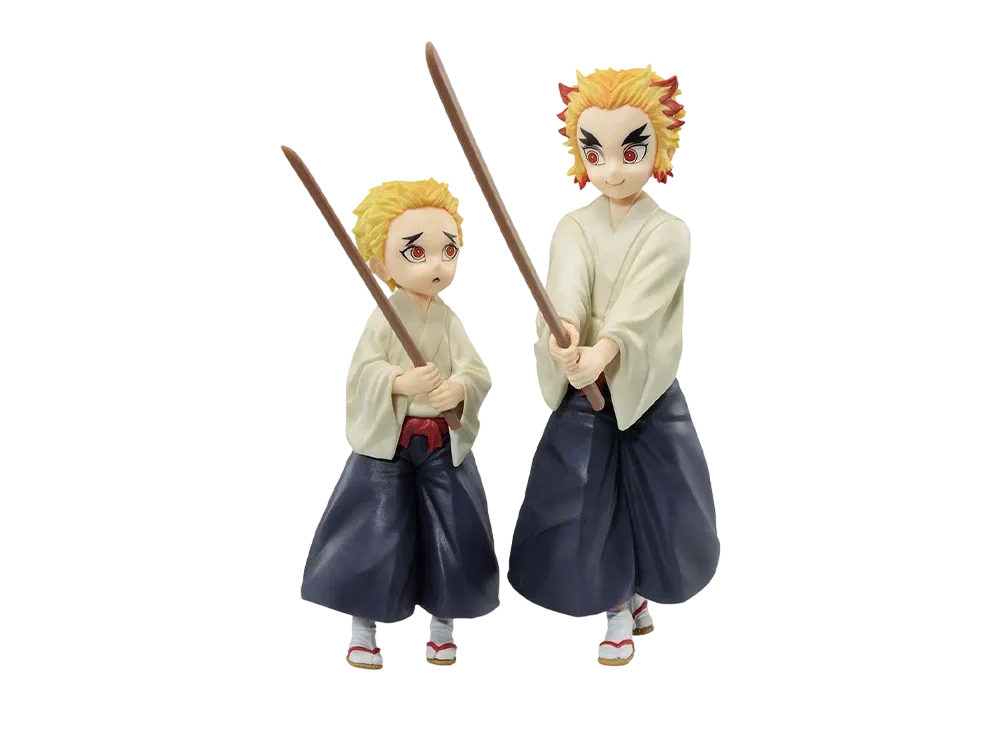 Ichiban-Kuji Rengoku Kyojuro & Senjuro Figure Demon Slayer ~Immortal Bonds~