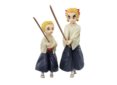 Ichiban-Kuji Rengoku Kyojuro & Senjuro Figure Demon Slayer ~Immortal Bonds~