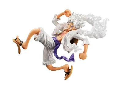 BANDAI "Ichiban Kuji" -One Piece BEYOND THE LEVEL- Last One Prize Monkey D. Luffy Gear 5 Figure Last One Ver.