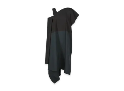 132 5. ISSEY MIYAKE Slit Print "Navy"