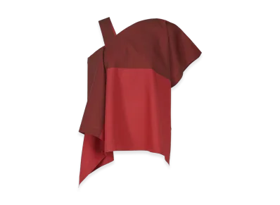 132 5. ISSEY MIYAKE Slit Print "Crimson"