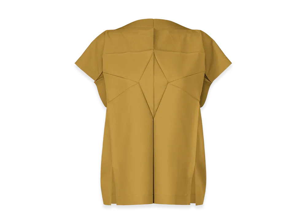 132 5. ISSEY MIYAKE Unified Half Cubes "Olive Yellow"