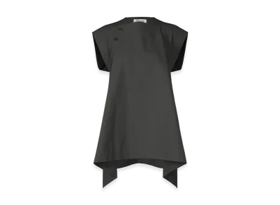 132 5. ISSEY MIYAKE Trapezoid Shirt "Black"