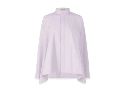 132 5. ISSEY MIYAKE Trapezoid Shirt "Icy Lilac"