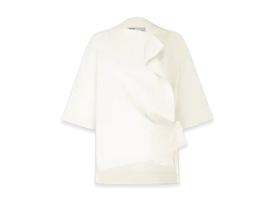 132 5. ISSEY MIYAKE Flat One Tuck T "White"
