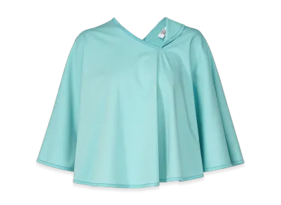 132 5. ISSEY MIYAKE Arc Jersey "Aqua Blue"