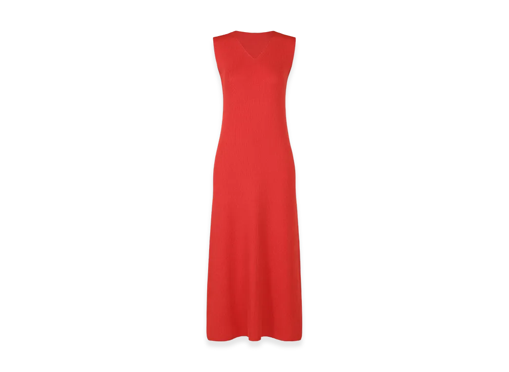 132 5. ISSEY MIYAKE Flat Rib Knit 1 "Red"