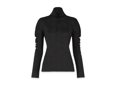 132 5. ISSEY MIYAKE Cut Knit "Black"