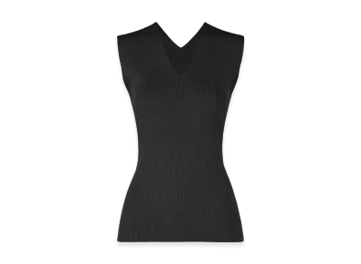 132 5. ISSEY MIYAKE Flat Rib Knit 2 "Black"